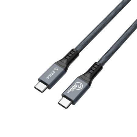 TBZ4-03 Thunderbolt 4 PD 100W 40Gbps Data Cable Grey 2 Years Warranty