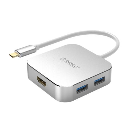 XD-311 USB C HUB 5IN1 Resolution 3840*2160@30Hz PD 60W Aluminum