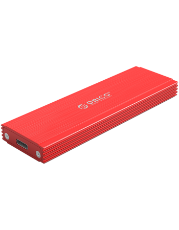 PRM2-C3 NVMe M.2 SSD Enclosure USB3.1 (10Gbps) โอริโก้ กล่องใส่ M.2 NVMe Red
